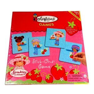 Vintage Strawberry Shortcake Colorforms Stick-On Game Ages 3-8 60 Magical Pcs